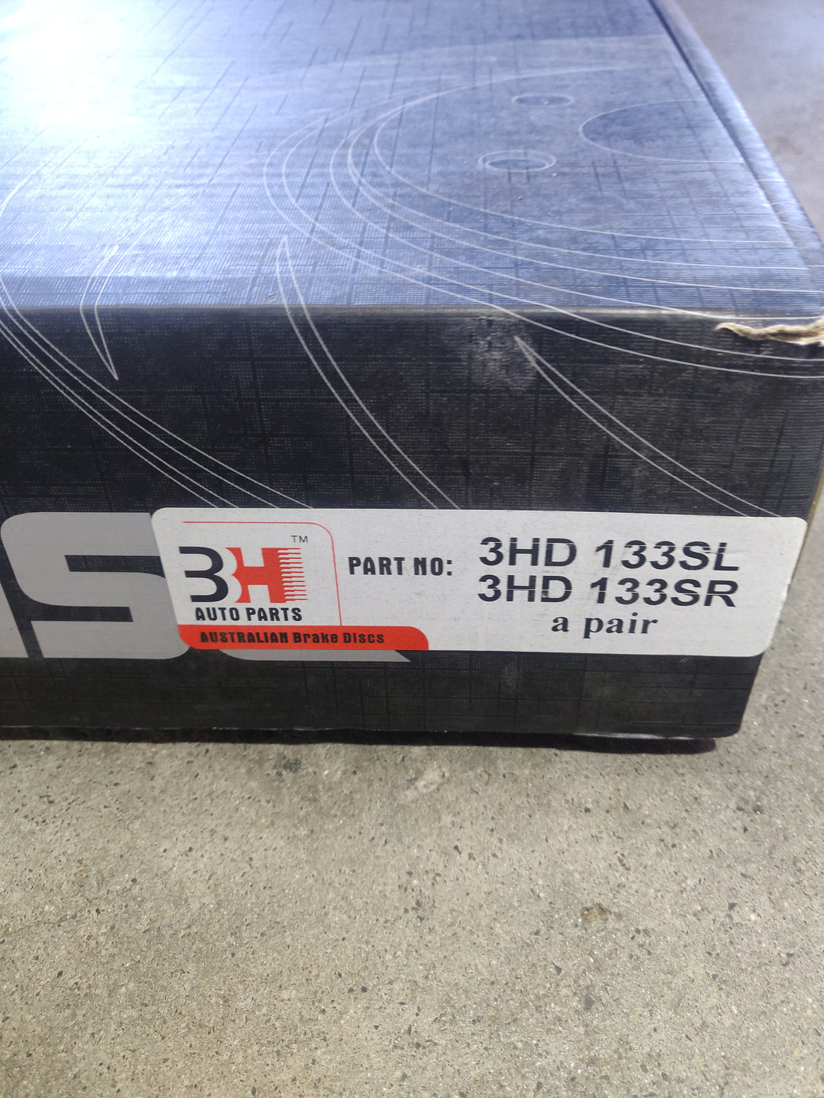 Rear Disc Rotor Slotted Pair For Ford Falcon Fairmont EF EL XR6 XR8 Refer DR133 DBA133