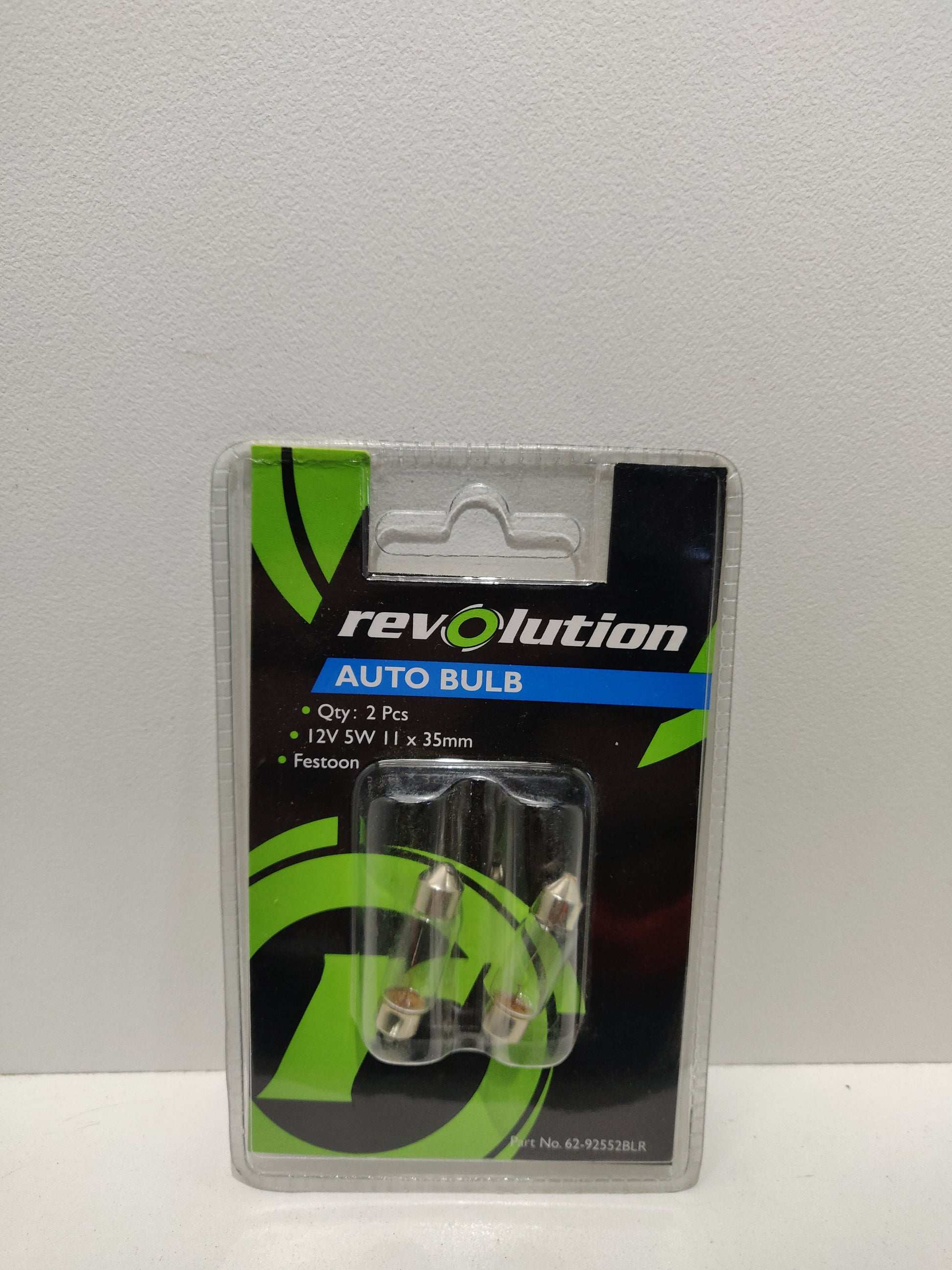 Revolution Festoon Bulb Globe 12V 5W 11mm x 35mm 2 Pack 62-92552LR