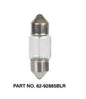 Revolution Festoon Bulb Globe 12V 10W 10mm x 31mm 2 Pack 62-92885BLR