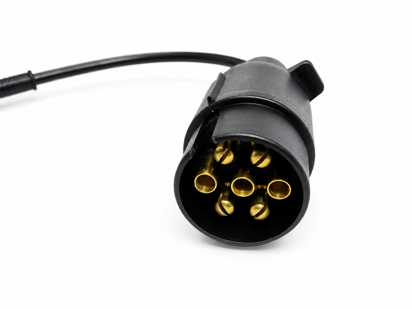 Roadvision 7 Pin Large Round Trailer Plug LLR7P5 For LEDlink Trailer Lights