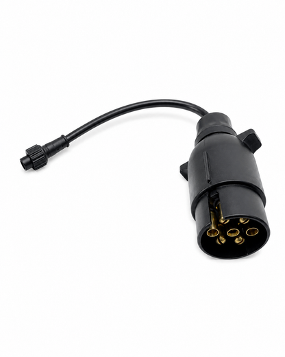 Roadvision 7 Pin Large Round Trailer Plug LLR7P5 For LEDlink Trailer Lights