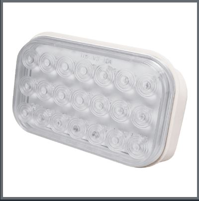 Roadvision LED Rectangle Modular White Reverse Light VS-L04VW-2