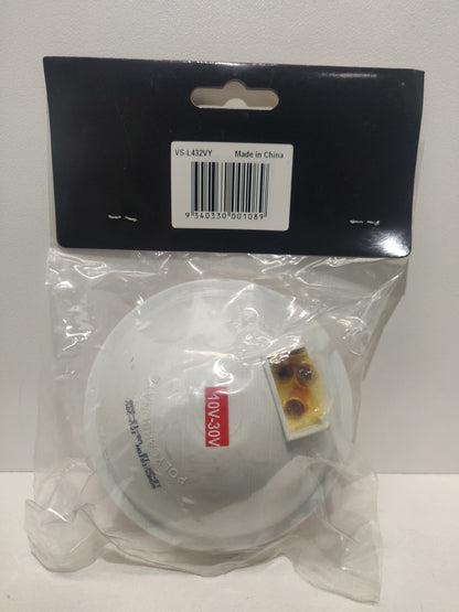 Roadvision Round Light 4'' LED 10-30V 19 Square LED Amber Stripe Lens